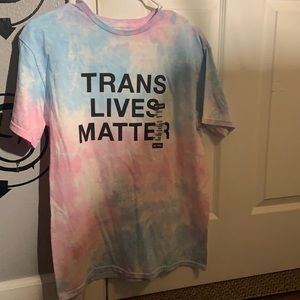 Hot topic trans pride shirt